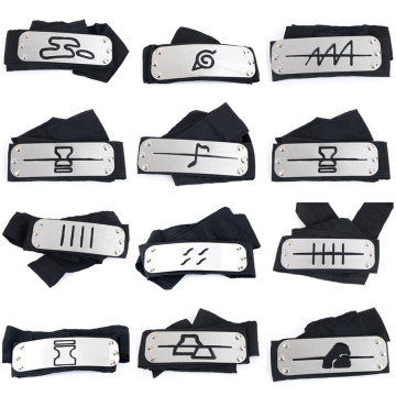 Naruto Kakashi Headband Cosplay Costumes Accessories Props Itachi Akatsuki Madara Anime headband Props