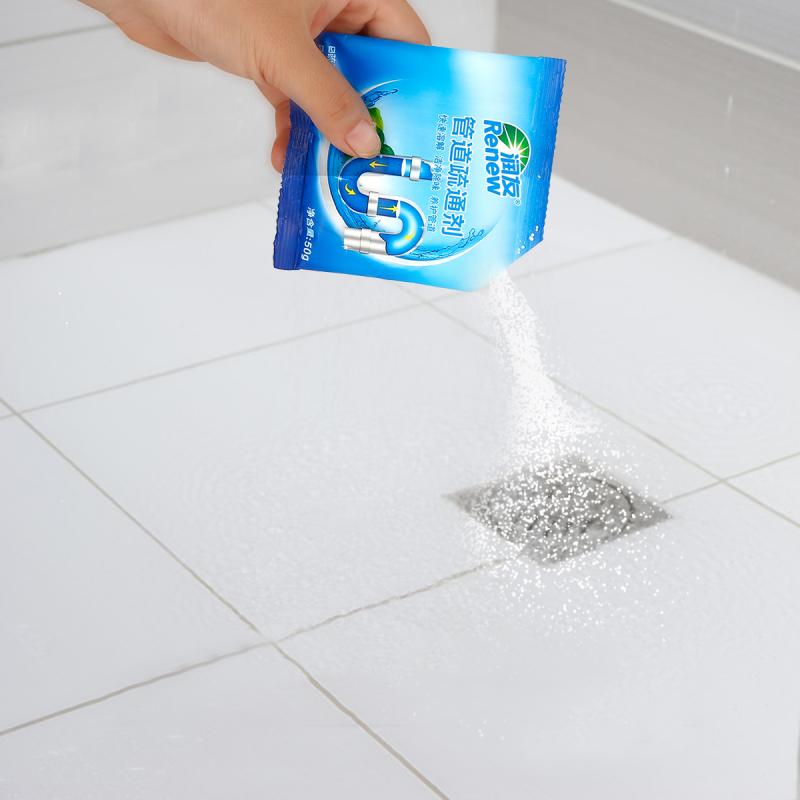 Powerful Sink Drain Cleaner Pipe Dredging Agent Effective Clean Deodorant Dredge For Toilet Bathroom Sewer Kitchen