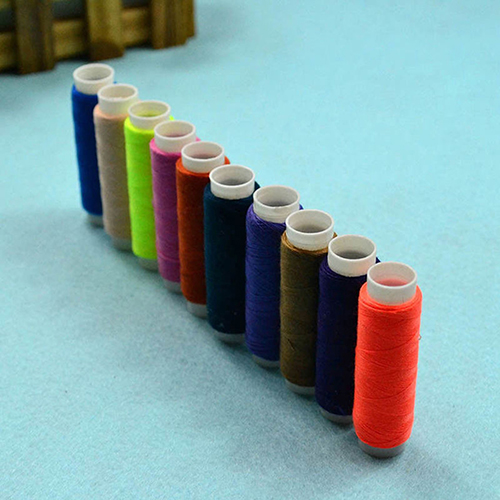 39Pcs Mixed Colors 100% Polyester Yarn Sewing Thread Roll Machine Hand Embroidery 200 Yard Each Spool For Home Sewing Kit