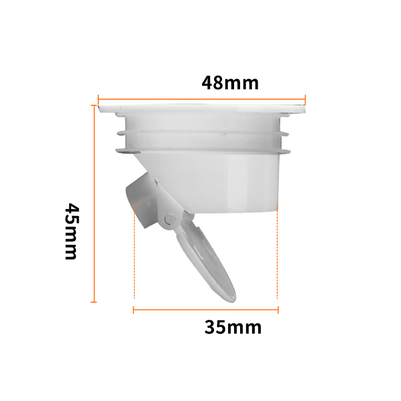 White Bathtub Plug For Bath Shower Floor Drain For Sink Strainer Bathroom Siphon Plug Kitchen Sink Cork Pipe Accessory