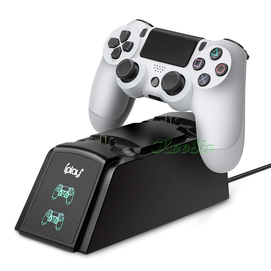 PS4/Slim/Pro Wireless Controller Charging Dock Station PS Play Station 4 Joystick Charger Stand for Sony Playstation 4 Game Base