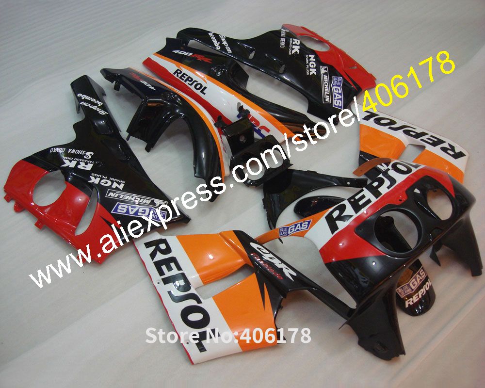 Fairing Kit For Honda 90-98 CBR400RR NC29 1990-1998 Multi-Color BodyWorks Cheap Motorcycle Fairings