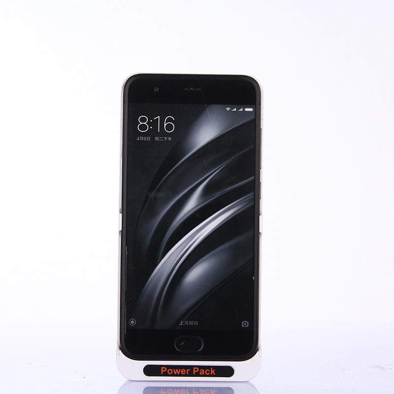 6800mAh External Backup Battery Case For Xiaomi 6 Mi6 Power Bank Case