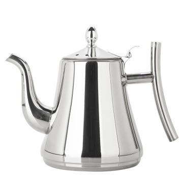 Tea Kettle Fashion Gold and Silver Color Tea Pot with Filter Type Hotel Tea Kettle 304 Stainless Steel Water Kettle Water Pot