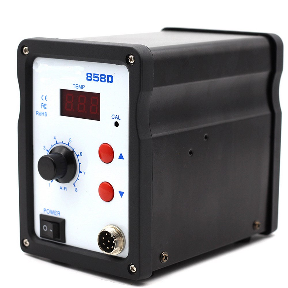 Hot Air Desoldering Station700W LED Digital Hot Air Gun Desoldering Solder Rework SMD Station Temperature Adjustable Repair Tool