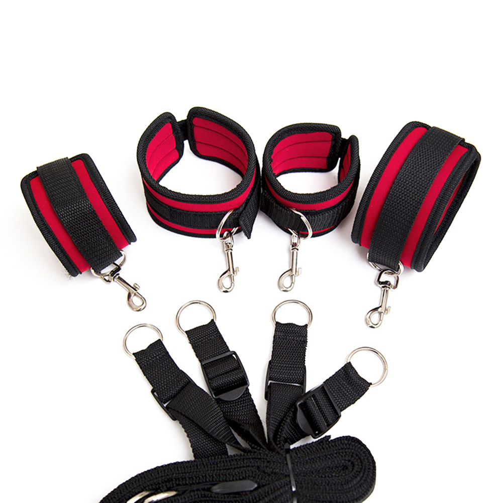 Bondage Bed Restraint Foot Shackle Handcuffs Adult Games Sex Tool Role Play Toy Give your lover yourself a chance for fresh fun