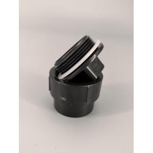 ABS FITTING CLEANOUT ADAPTER and CLEANOUT PLUG