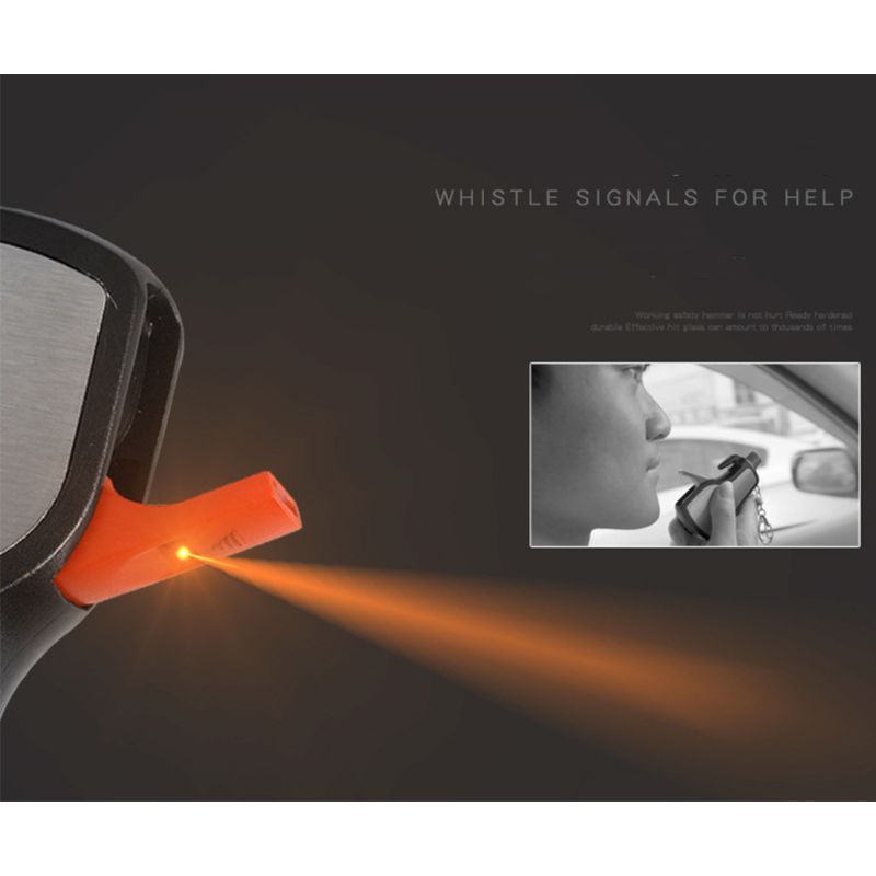 Multifunction Car Safety Hammer Protable Emergency Escape Tool Rescue Auto Window Breaker Seatbelt Cutter Life-saving Gadget