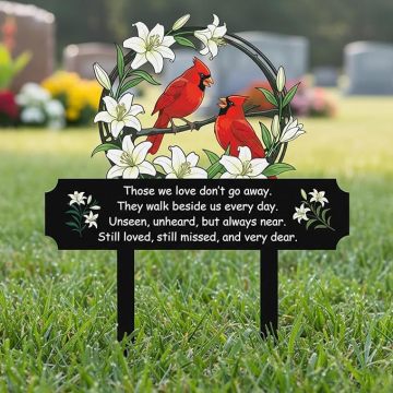 Premium Metal Garden Ground Plugs for Memorial Landscaping