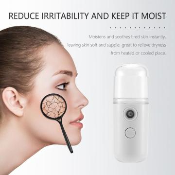 30ml nano mist sprayer portable face steamer usb nebulizer facial vaporizer humidifier face hydrating women beauty skin care New