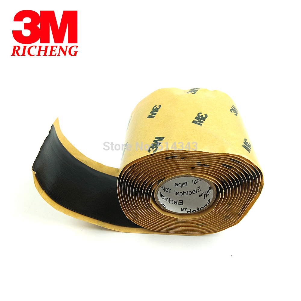 3M 2228 Rubber Mastic Tape, Electrical Insulation Tape, Self-fusing Weather And Moisture Resistance, Power Cable Jacket Seal