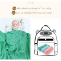 Cotton Knitted Baby Blankets Newborn For Boys Girls Kids Blanket Stroller Bedding Quilts Wrap Infant Muslin Swaddle100*80 CM