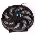 10/12/14inch Universal Car Radiator Fan Slim Push Pull Electric Engine Cooling Fan 12V Car Products