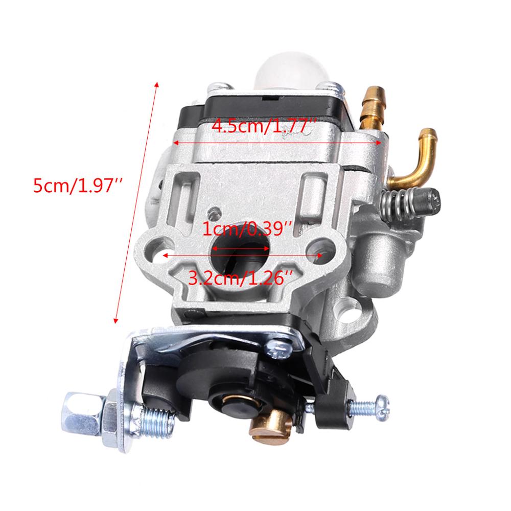 2 Stroke Carburetor 10mm Carb Kit For 33CC 36CC Kragen Zooma Gas Scooter Pocket Bike