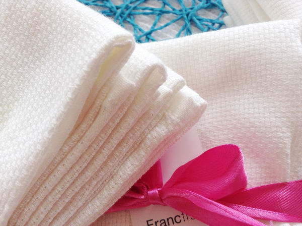 MOOCA white kitchen napkin kitchen towel scouring pad 36x52cm 12pcs