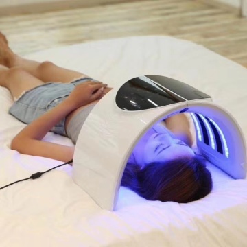 newest 7 photon colors acne treatment foldable led light therapy pdt facial machine
