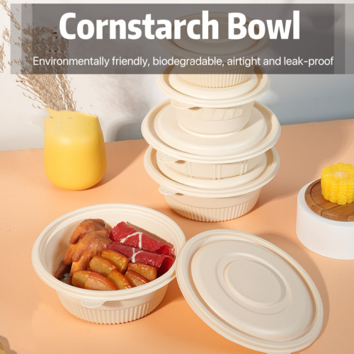 Suppliers for Compostable Corn Starch Disposable Bowl