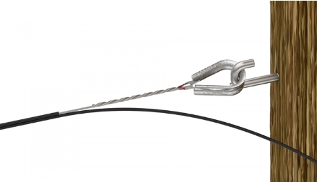 8 Drop Cable Dead-End Wire Rope Thimble