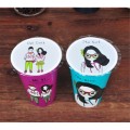 Dual-purpose Pierce-it-Lite to Seal 2000pcs Disposable PP PE Paper Plastic Calibre 95 90mm Cups Membrane Cover Lids