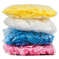 100pcs Disposable Shower Caps Hairnet Catering Stretch Hat Spa Hair Salon Hotel One-Off Bathing Elastic Shower Hat 32-70cm