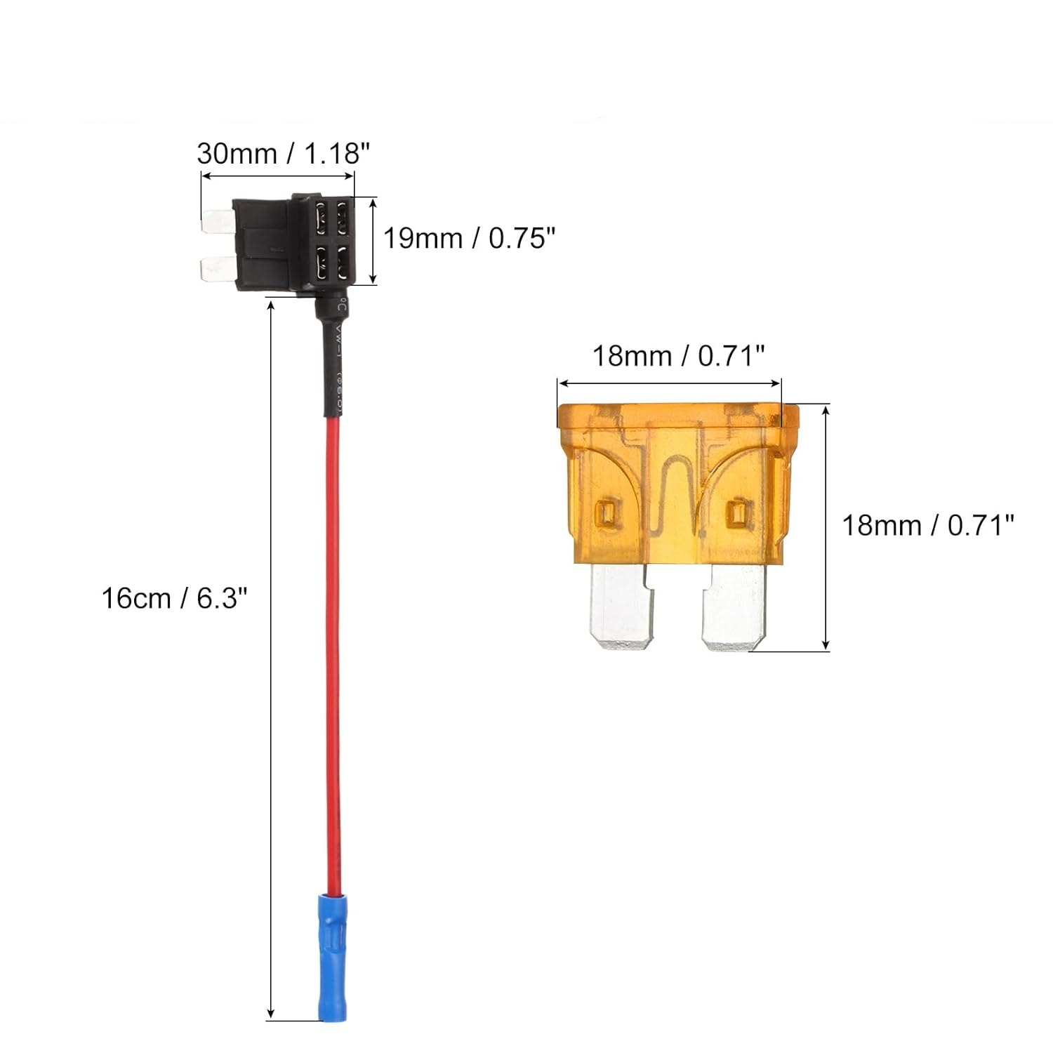 AD102 ATO ATC automotive fuse tap add-a-circuit