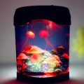 FENGLAIYI Jellyfish Tank Marine World Swimming Mood Light LED Colorful Aquarium Night Lights Children's Lamp Decorative Lights