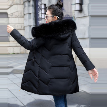 Big Fur Down Parkas 6XL 7XL Large Size Women's jacket Winter Hooded Coat Female Long Outwear Winter jacket for Women Warm Parkas