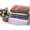 100%cotton colored hometextile towel set