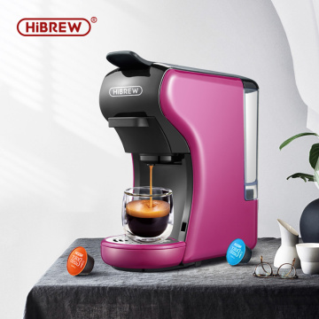 HiBREW 19 Bar 3 in 1 multiple capsule espresso coffee machine ,Dolce gusto Nespresso capsule Ground coffee Kcup pod compatible