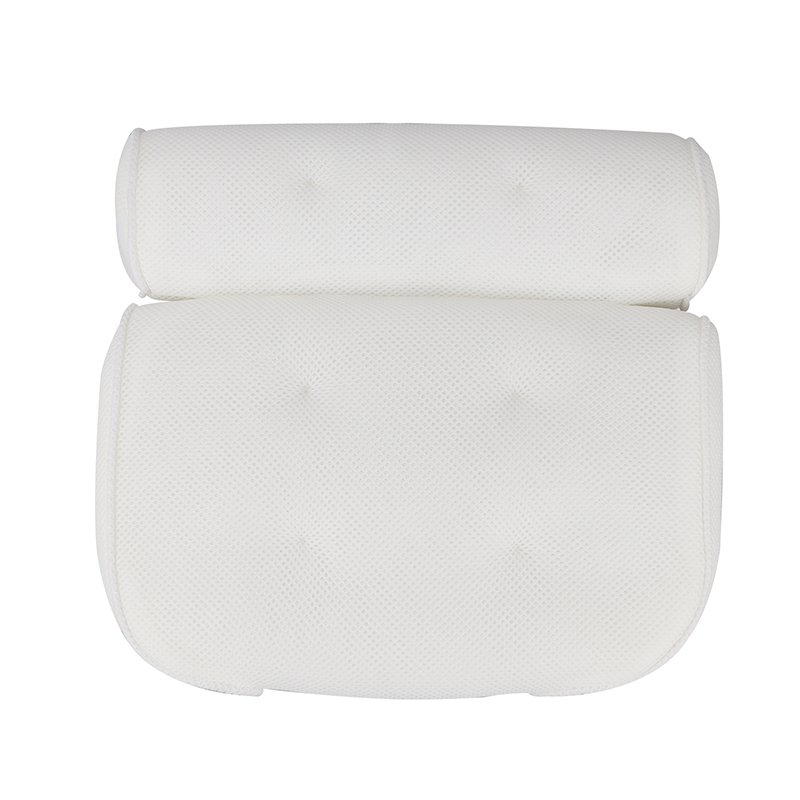 SPA Bath Pillow Cushion Soft Thickened Headrest Bathtub Pillow With Backrest Suction Cup Comfortable Neck Cushion