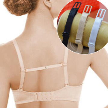 3/5pcs Sexy Underwear Non-slip Buckle Extender Elastic Non-Slip Back Holder Shoulder Bra Straps for Women Gilrs Bra Accessories