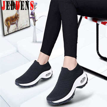 Fashion Women Lightweight Sneakers Running Shoes Outdoor Sports Shoes Breathable Mesh Comfort Running Shoes Air Cushion Shoes D1