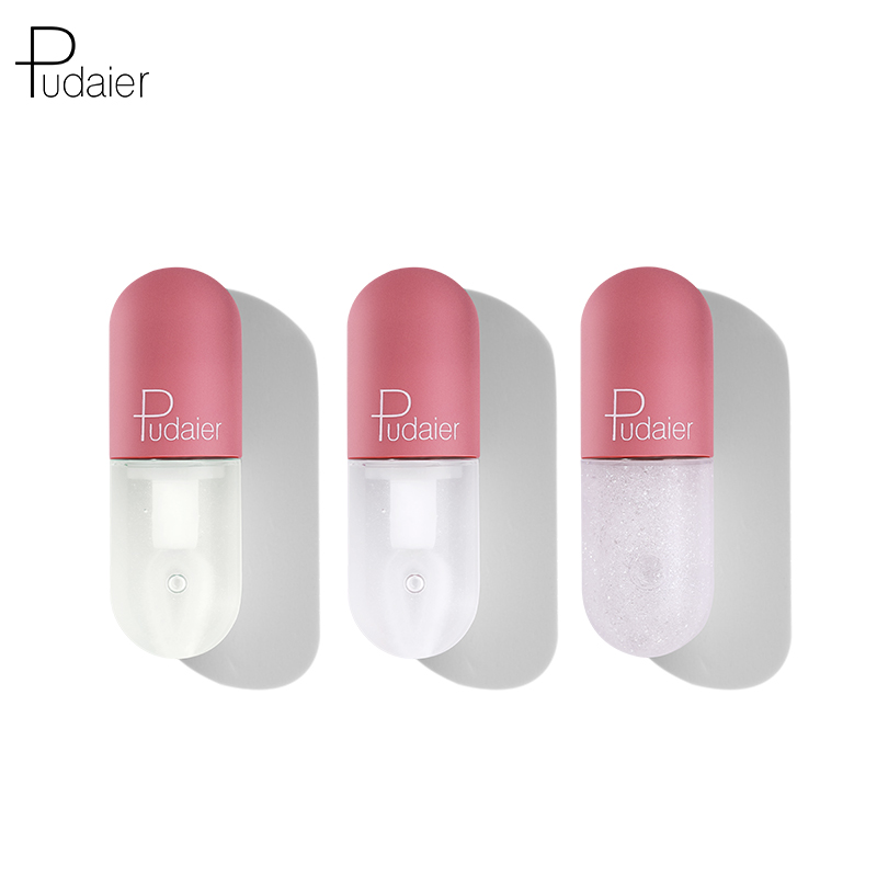 Pudaier Lip enhancement Lipstick lip plumber Volumising Lip Lipsticks Color changing moisturizing glitter lipstick Lip repair