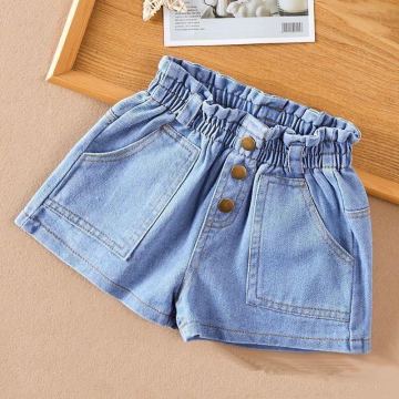 VIDMID Girls cotton Denim jeans Shorts Girls children Thin Soft Trousers Jeans Kids Children Casual Clothes Clothing P162