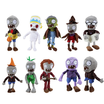 1PC 30cm 12'' Plants vs Zombies Soft Plush Toy Doll Game Figure Statue Baby Toy for Children Gifts Party toys