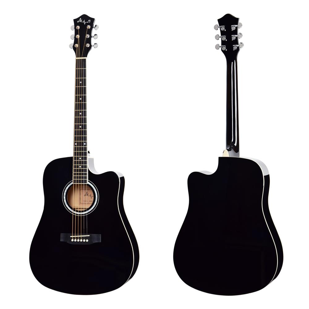 glossy acoustic guitar