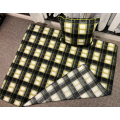 Plaid Flannel Fabric Tweed Wool Fabric