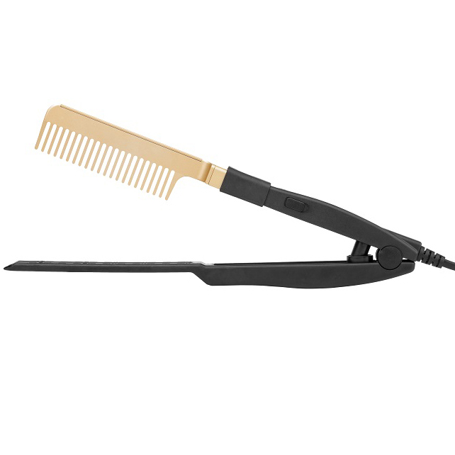 Hair Straightener Wet Dry Portable Household Electric Straight Hair Comb Heating Comb Hair Straight Styler Straightening Brush