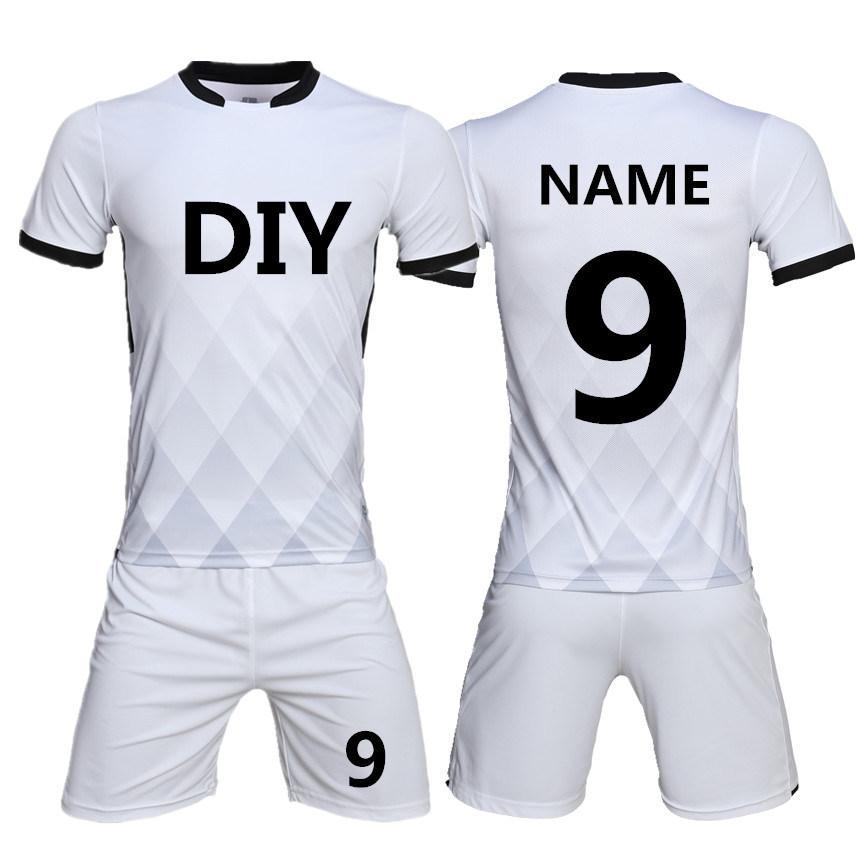 High quality soccer sets jerseys men football uniforms shirts jersey training suit sport clothing shorts custom number name logo