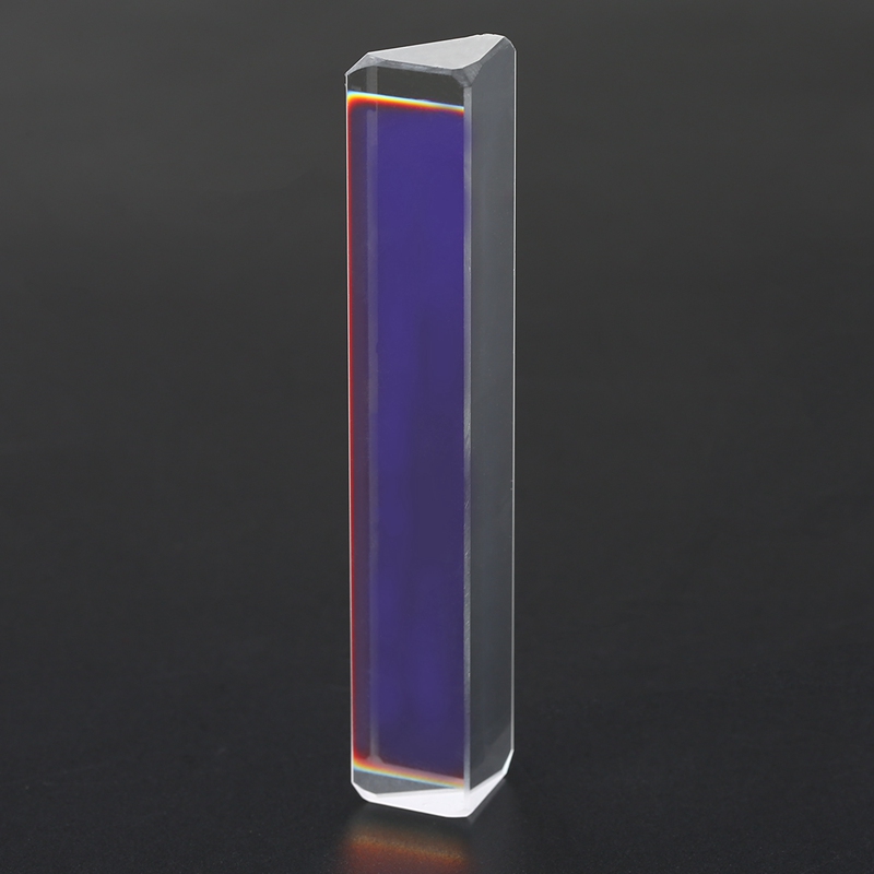 New Triangular Prism Optical Glass Triple Physics Refractor Teaching Light Spectrum Educational Teaching Tool High Quality Glass