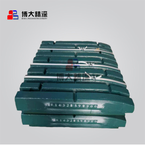 High Manganese Jaw Crusher parts for Nordberg C110