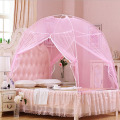 Mongolian Yurt Mosquito Net Double Door Zipper Bottomed Encryption Free Installation Single Student Mosquito Net Bed Tent