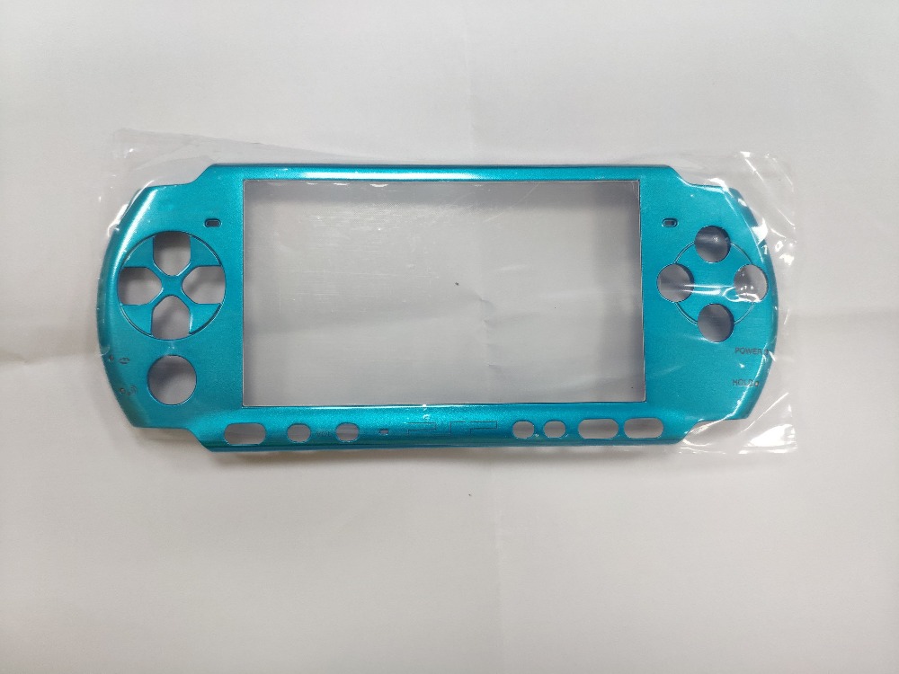 Transparant Clear Front Faceplate Case Cover For PSP 1000 Fat 2000 3000 Slim cover