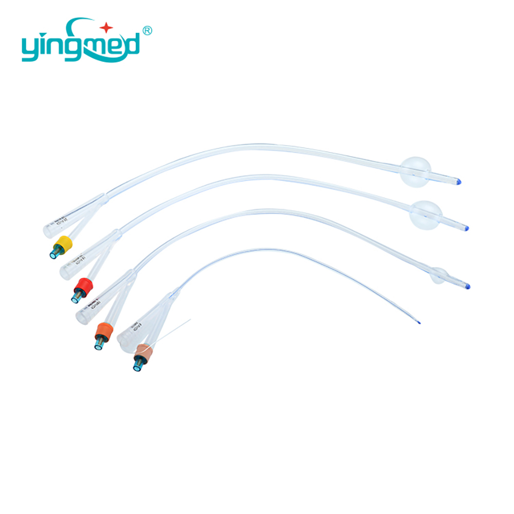 Ym C007 2 Way All Silicone Foley Catheter 1