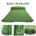 Hitorhike innovative sleeping pad fast filling air bag camping mat inflatable mattress with pillow life rescue 1.2g cushion pad