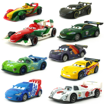 Disney Pixar Cars Racer Francesco Bernoulli Carla Veloso Shu Todoroki Metal Diecast Toy Car 1:55 Loose Brand New & Free Shipping