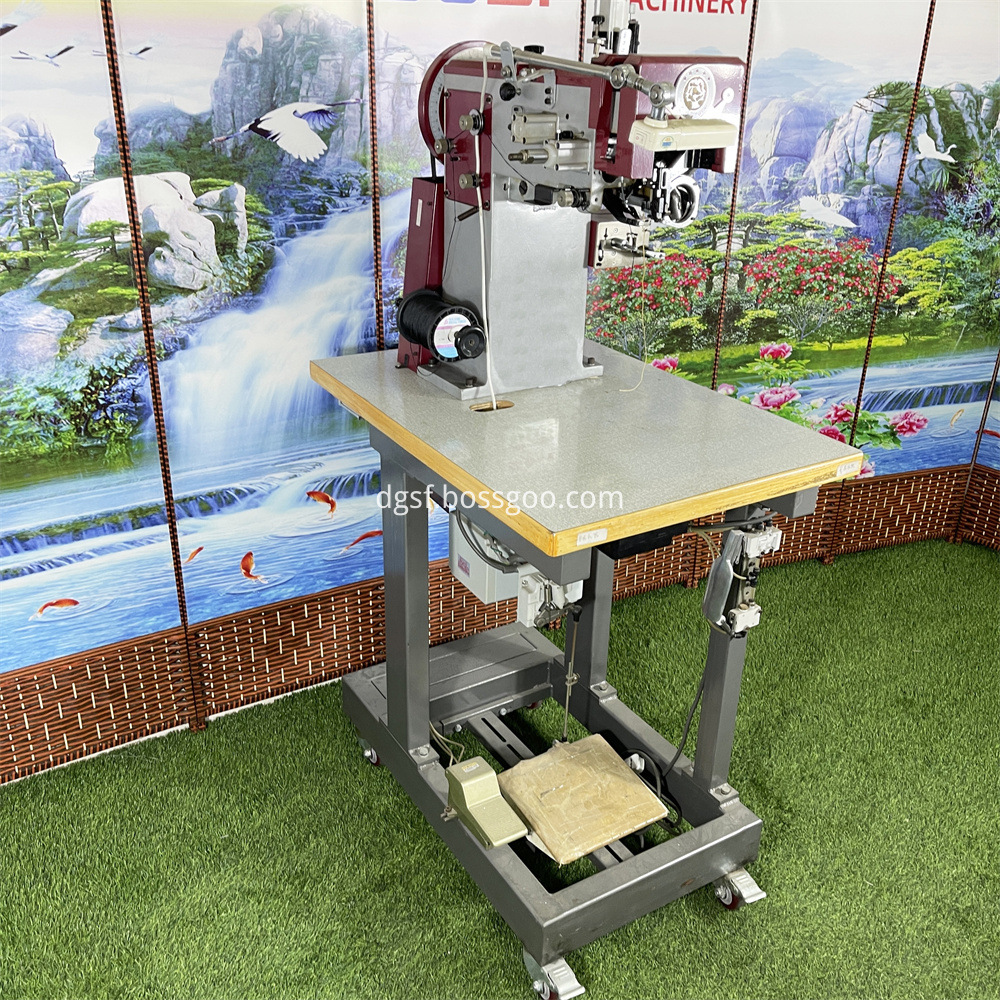 Ladies Dancing Shoes Sole Stitching Machine 2 Jpg