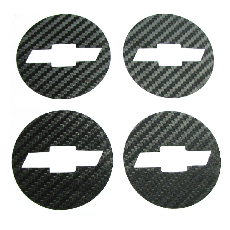 Front Rear Emblem Wheel Center Hub Caps Key Carbon Fiber Emblem Sticker for Chevrolet CRUZE 2010 2012 Car Stying Accessories