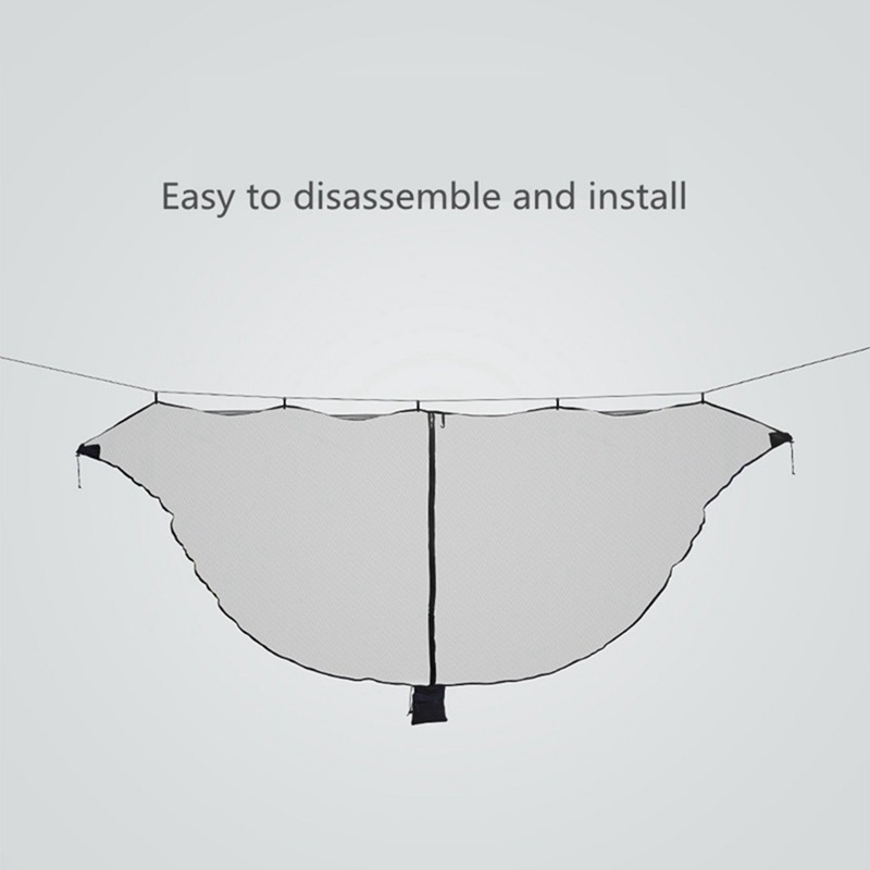 Ultralight Portable Hammock Mosquito Net For Outdoor Nylon Material Anti-Mosquito Nets With Super Size