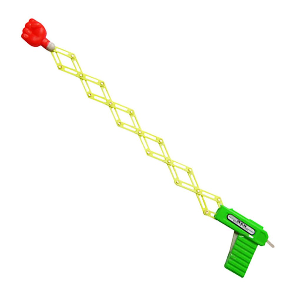 Retractable Fist Shooter Trick Toy Gun Funny Child Kids Plastic Party Festival Gift Classic Elastic Telescopic Fist